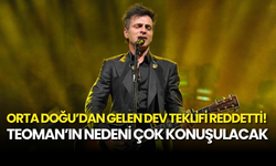 Teoman, Orta Doğu’da Konser Teklifini Tek Cümleyle Reddetti!