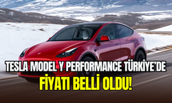 Tesla Model Y Performance Türkiye’ye geldi