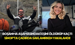 Trabzon'da Boşanma Aşamasındaki Eşinin Canına Kıyan Cani Sinop’ta Yakalandı!