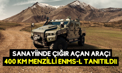Türk mühendisliğinin son ürünü: 400 km menzilli elektrikli zırhlı araç
