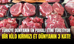 Türkiye Dünyanın En Pahalı Etini Tüketiyor!.. Bir Kilo Kırmızı Et Dünyanın 3 Katı!