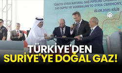 Türkiye'den Suriye'ye Doğal Gaz Akışı Başladı