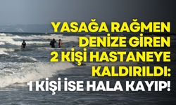 Tekirdağ’da yasağa rağmen denize giren 1 kişi kayboldu, 2 kişi hastaneye kaldırıldı