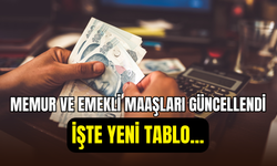 Zam teklifi güncellendi: Memur ve emeklinin yeni maaş tablosu belli oldu