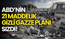 ABD’nin Gizli Gazze Planı Sızdı: 21 Maddeden Oluşuyor!