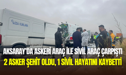 Aksaray otoyolunda acı kaza: 2 asker şehit oldu, 1 sivil hayatını kaybetti
