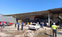 Antalya'da depo, bomba gibi patladı: 1 ölü, 3 yaralı