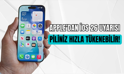Apple’dan iPhone kullanıcılarına iOS 26 uyarısı: Piliniz hızlı tükenebilir
