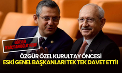 CHP’de Kurultay Günü Öncesi Kritik Hamle: Özgür Özel Eski Genel Başkanları Davet Etti