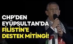 CHP’den Eyüpsultan’da Filistin’e destek mitingi!