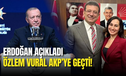 Erdoğan, CHP’den İstifa Eden Özlem Vural Gürzel'in AKP'ye Geçtiğini Açıkladı!