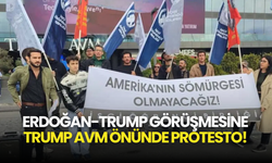 Erdoğan-Trump Görüşmesine Trump AVM Önünde Protesto!