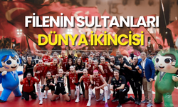 Filenin Sultanları Dünya İkincisi Oldu!