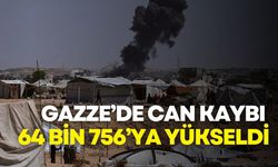İsrail'in Gazze'ye saldırılarında ölenlerin sayısı 64 bin 576'ya yükseldi