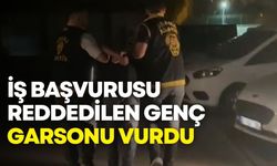 Adana’da iş başvurusu reddedilen genç garsonu vurdu