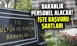 Kültür ve Turizm Bakanlığı 795 sözleşmeli personel alımı (2025)