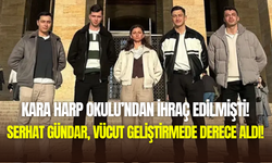 Kara Harp Okulu’ndan ihraç edilen teğmen Serhat Gündar, vücut geliştirmede derece aldı