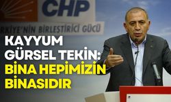 Kayyum Gürsel Tekin: Bina hepimizin binasıdır