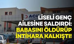 İzmir’de liseli genç, ailesine dehşeti yaşattı: Babasını öldürdü, annesini yaraladı