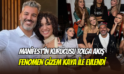Manifest grubunun kurucusu Tolga Akış, fenomen Gizem Kaya ile evlendi