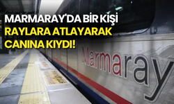 Marmaray’da Bir Kişi Raylara Atlayarak Canına Kıydı