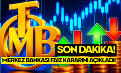 Merkez Bankası Faiz Kararını Açıkladı: Politika Faizi Yüzde 40,5’e Çekildi