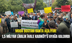 Moda Bostanı Ranta Açılıyor! Kadıköylüler Sokaklara Döküldü