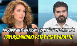Nagehan Alçı’dan eski eşi Rasim Ozan Kütahyalı’ya dikkat çekici tebrik