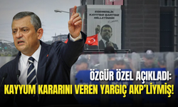 Özgür Özel Açıkladı: Kayyum Kararını Veren Yargıç AKP’liymiş!