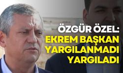 Özgür Özel: Ekrem Başkan yargılanmadı, yargıladı