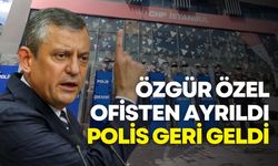 Özgür Özel gitti, polisler CHP il binasını yeniden ablukaya aldı