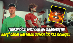 Rapçi Emirhan Çakal, Tekirdağ'da uğradığı silahlı saldırı hakkında ilk kez konuştu