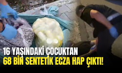 Samsun'da Uy*şturucu Operasyonu: 16 Yaşındaki Çocuktan 68 Bin Hap Çıktı!