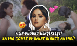 Selena Gomez ve Benny Blanco Evlendi! Taylor Swift de Oradaydı...