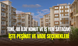 TOKİ 48 ilde 509 konut ve iş yerini satışa çıkarıyor