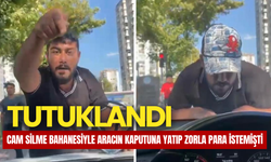 Trafikte Şok Anlar: Kaputa Yatıp Para İsteyen Şahıs Tutuklandı