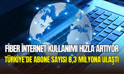 Türkiye’de fiber internet kullanımı rekor kırdı