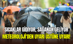 Türkiye’de sağanak yağış dalgası başlıyor: Meteoroloji bölge bölge uyardı