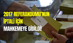 Yenilik Partisi, 2017 Referandumu’nun iptali için mahkemeye başvurdu