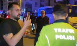 Alkollü sürücü polise zor anlar yaşattı: Kraker yiyip alkolmetreye üflemedi