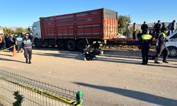 Elazığ’da motosiklet kamyona çarptı: 2 ölü