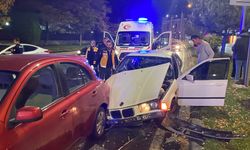 Sivas’ta zincirleme kaza: 5 araç birbirine girdi, 1 yaralı