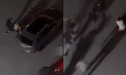 Komşular arasında yumruklu kavga: O anlar kamerada!