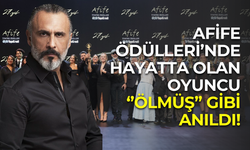 Afife Jale Ödülleri’nde akılalmaz hata: Hayatta olan Alper Atak’ı ‘’ölmüş’’ gibi andılar