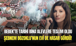 Bebek’te tarihi binada yangın çıktı: Şebnem Bozoklu’nun evi büyük hasar aldı