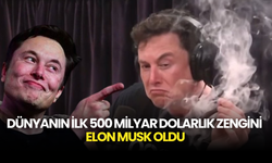 Elon Musk Tarihte İlk Kez 500 Milyar Dolar Servet Sınırını Aştı