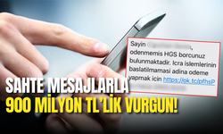 “HGS Borcunuz Var, Kargonuz Var” SMS’leriyle 900 Milyon TL’lik Vurgun Yapmışlar