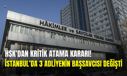 HSK kararnamesi yayımlandı: İstanbul’da üç adliyenin başsavcısı değişti