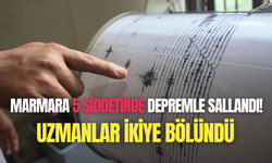 Marmara’da 5 büyüklüğünde deprem oldu: Uzmanlar ikiye bölündü