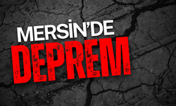 Mersin’de 3.8 büyüklüğünde deprem meydana geldi